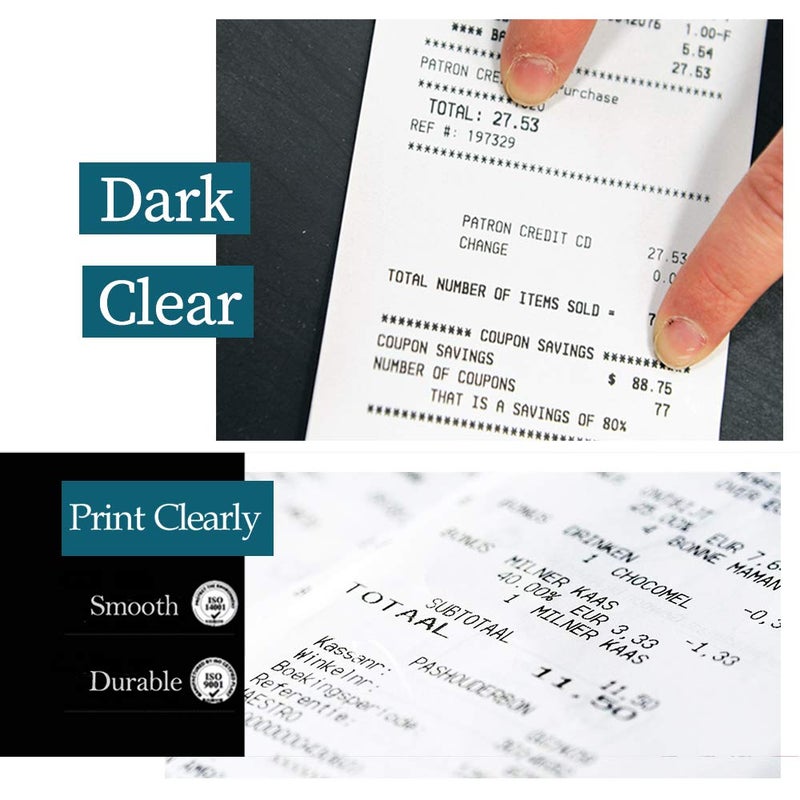 Bigger 12-Pack Replacement for Star SP200 Black Ribbon Used with Star RC200br NK501 T77 SP500 SP-298 SP-500 SP-512mc SP-512md POS Printer - Image 2